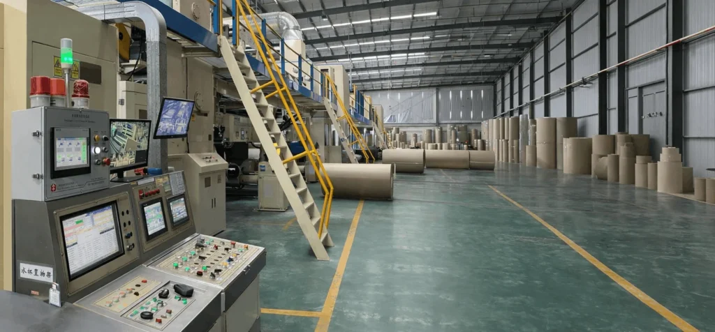 Complete corrugator line