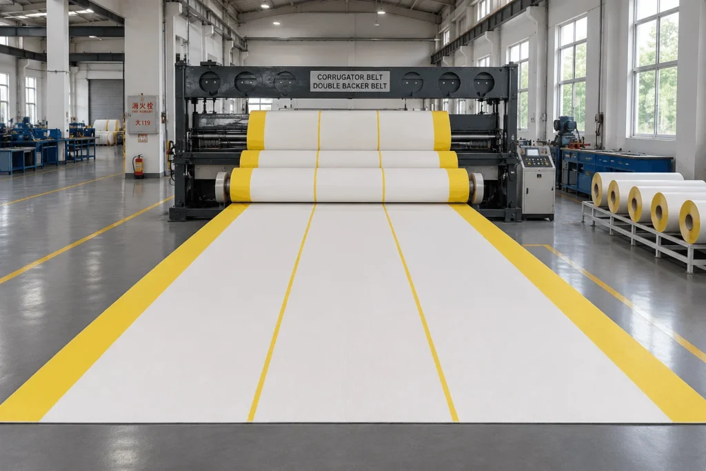 corrugator belt